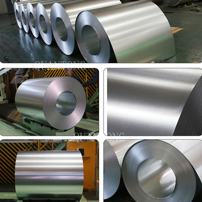 Chromated Hot Dipped Galvanised Coil , Non Oiled Gl Steel Coil Thickness 0.3mm 1.2mm