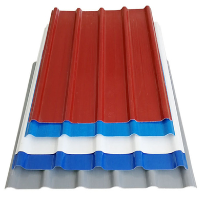 0.12 - 4mm 22 Gauge Galvanized Corrugated Steel Sheet ASTM / GB / JIS