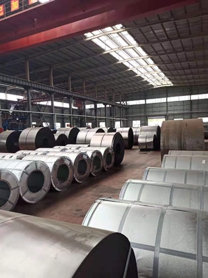 Chromated Hot Dipped Galvanised Coil , Non Oiled Gl Steel Coil Thickness 0.3mm 1.2mm