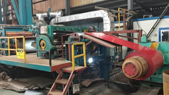 Bending PPGI Color Coated Steel Coil Anticorrosive AiSi Standard