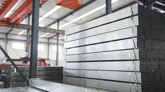 Square Welding Galvanised Steel Profiles , 40x40mm Hot Rolled Profile